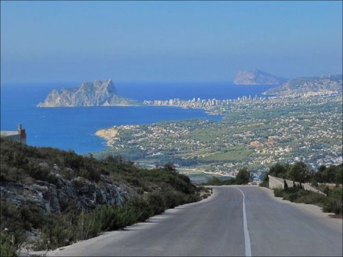 Preciosa vista de la Marina Alta y Alicante desde Benitatxell - Samuel Biener